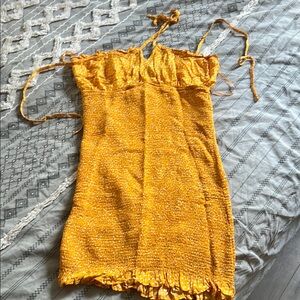 Vibrant Yellow Dress